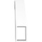Ekena Millwork 3 1/2-in. W x 14-in. D x 14-in. H Legacy Architectural Grade PVC Knee Brace BRCP035X14X14LEC - alternate 2